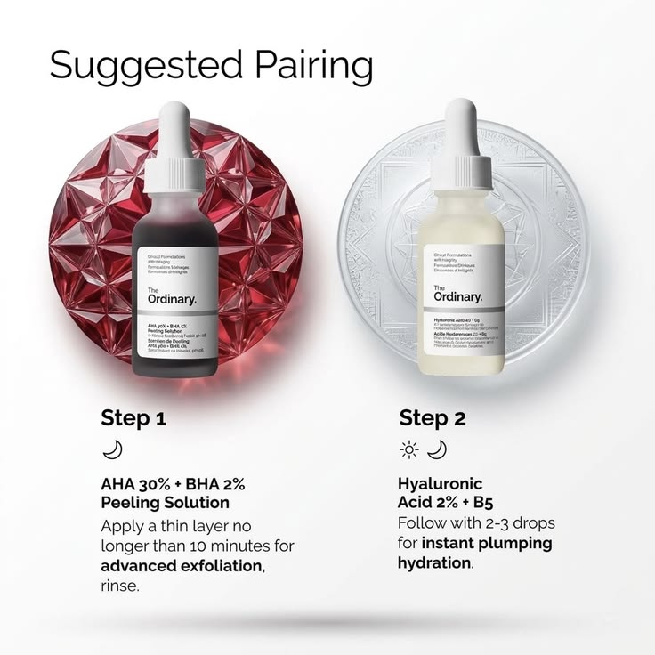 Duo The Ordinary Peelingacido Hyaluronic